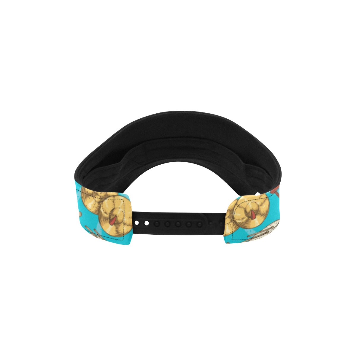 Percussion Pattern Print Design 03 Unisex Sun Visor