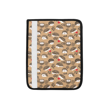 Hedgehog Print Design LKS403 Car Seat Belt Cover