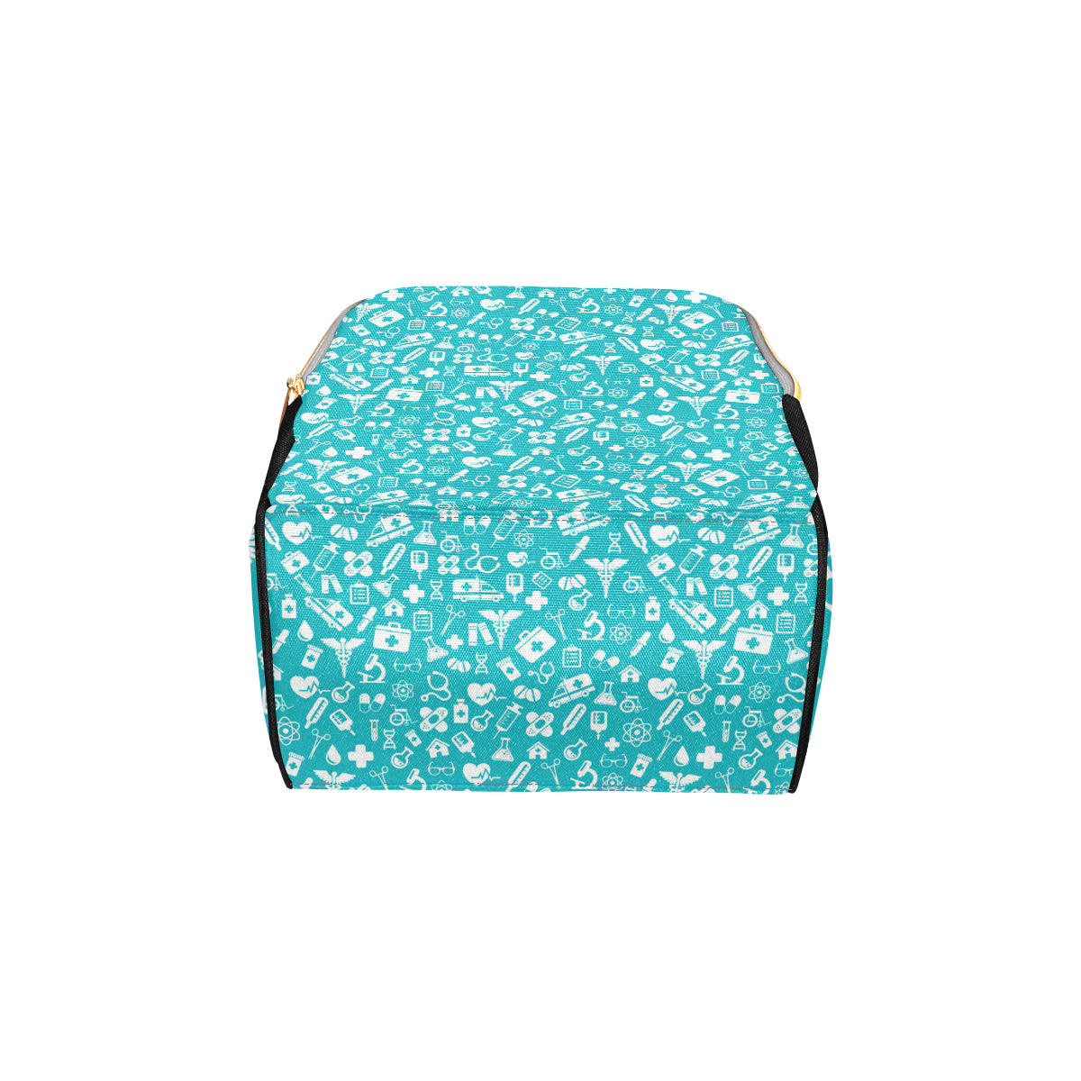 Medical Pattern Print Design 04 Diaper Bag Backpack