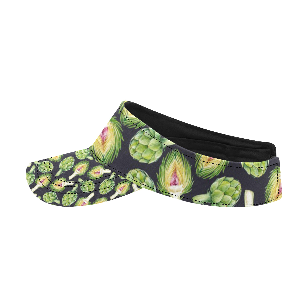 Artichoke Pattern Print Design 01 Unisex Sun Visor