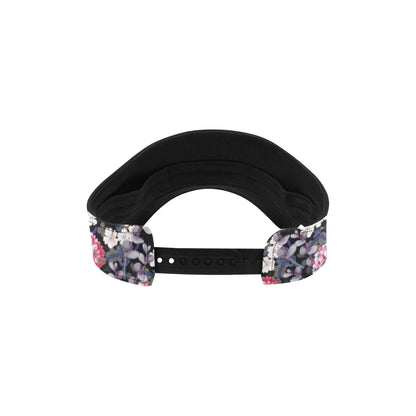 Hydrangea Pattern Print Design HD04 Unisex Sun Visor
