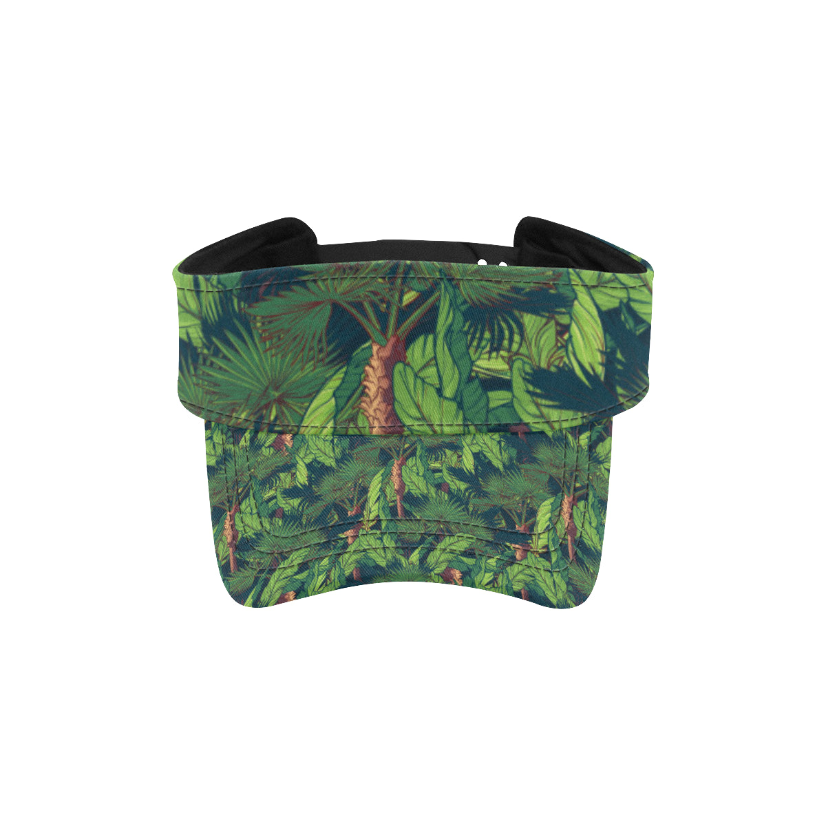 Rainforest Pattern Print Design A01 Unisex Sun Visor