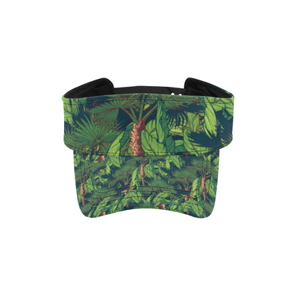 Rainforest Pattern Print Design A01 Unisex Sun Visor