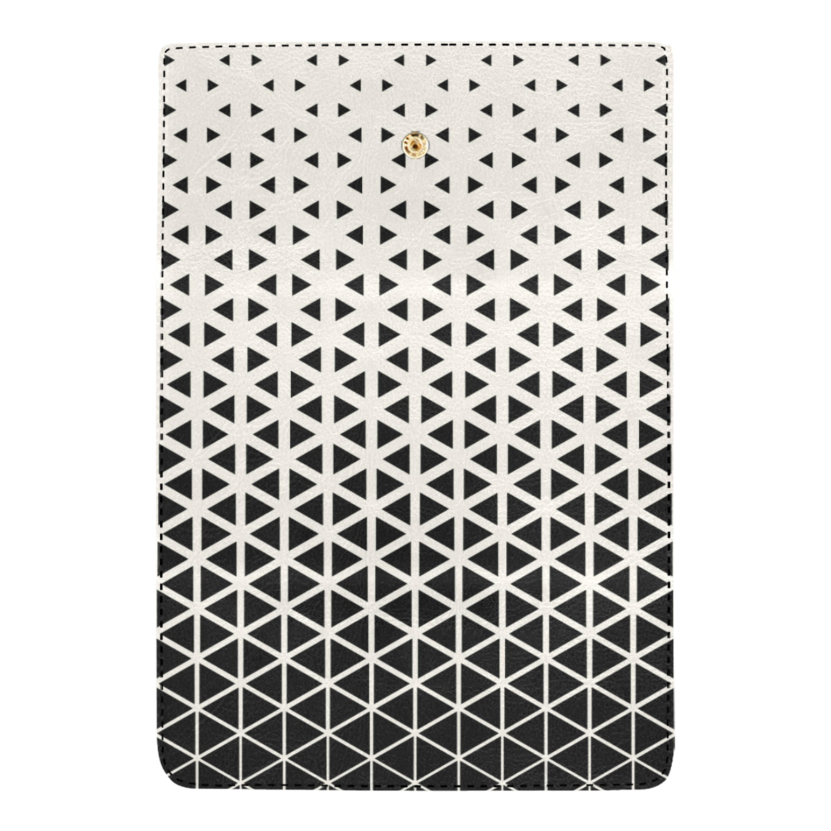 Geometric Black White Pattern Print Design 03 Women's Trifold Wallet