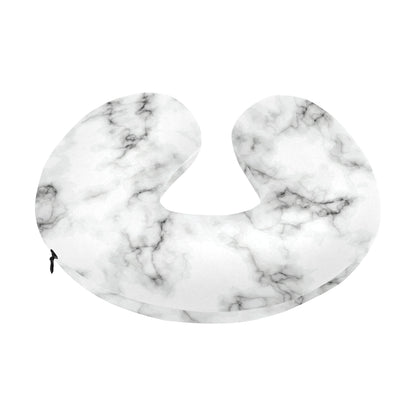 Marble Pattern Print Design 01 U-Shaped Travel Neck Pillow