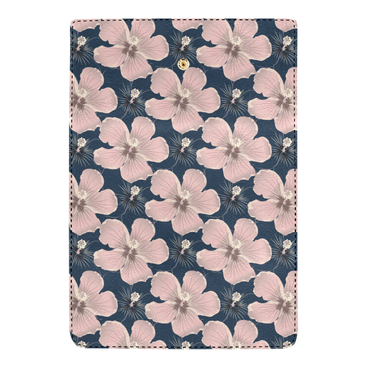 Plumeria Pattern Print Design PM018 Women's Trifold Wallet