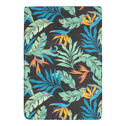 Tropical Palm Leaves Hawaiian Flower Women's Trifold Wallet