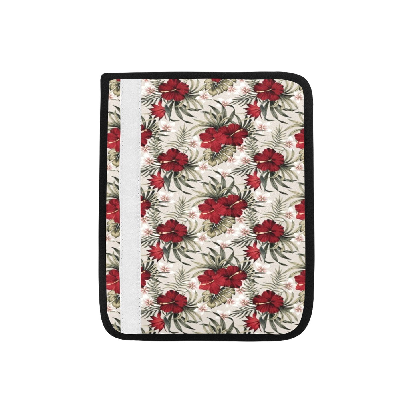Hibiscus Print Design LKS3011 Car Seat Belt Cover