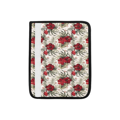 Hibiscus Print Design LKS3011 Car Seat Belt Cover