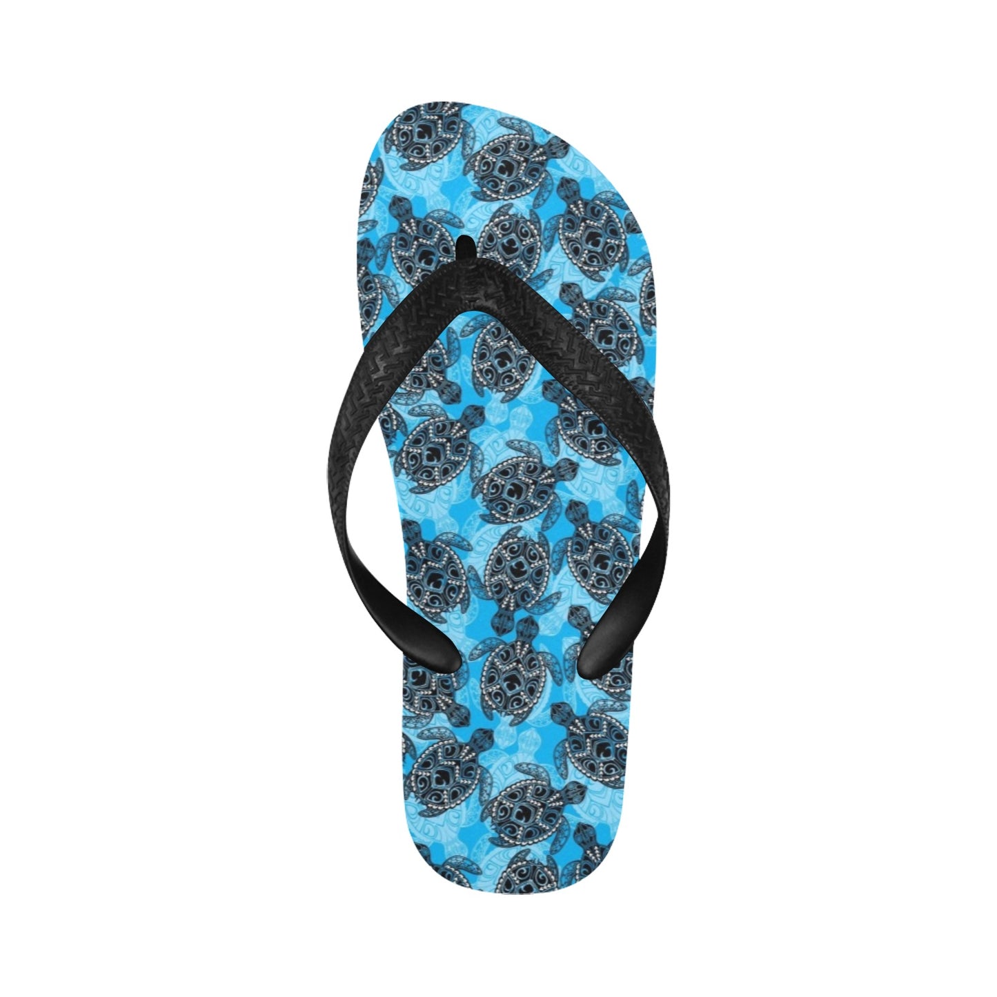 Tribal Pattern Print Design LKS307 Flip Flops