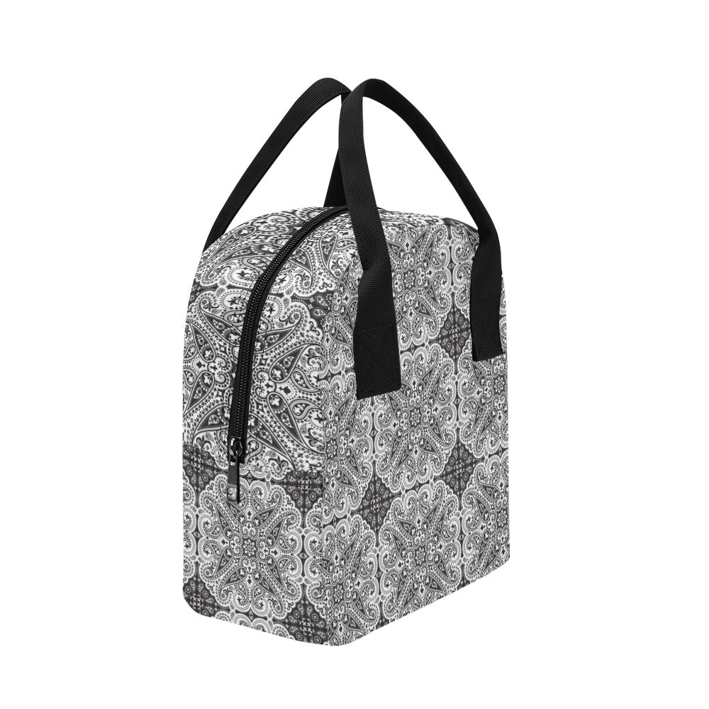 Bandana Print Design LKS309 Insulated Lunch Bag