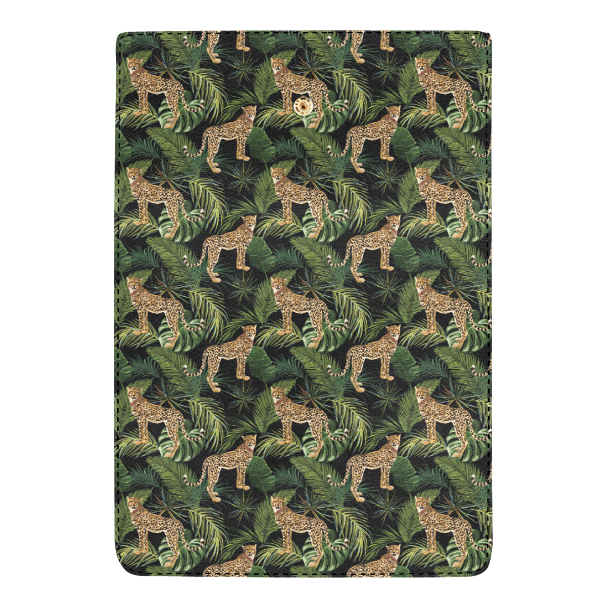Cheetah Pattern Print Design 05 Women's Trifold Wallet