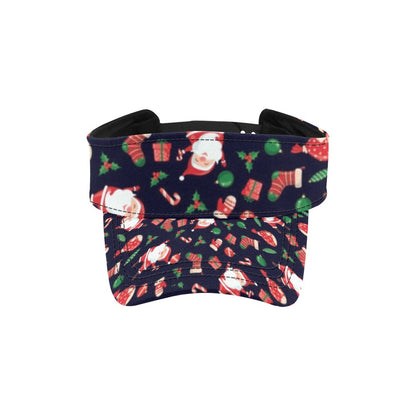 Santa Christmas Themed Print Design LKS304 Unisex Sun Visor
