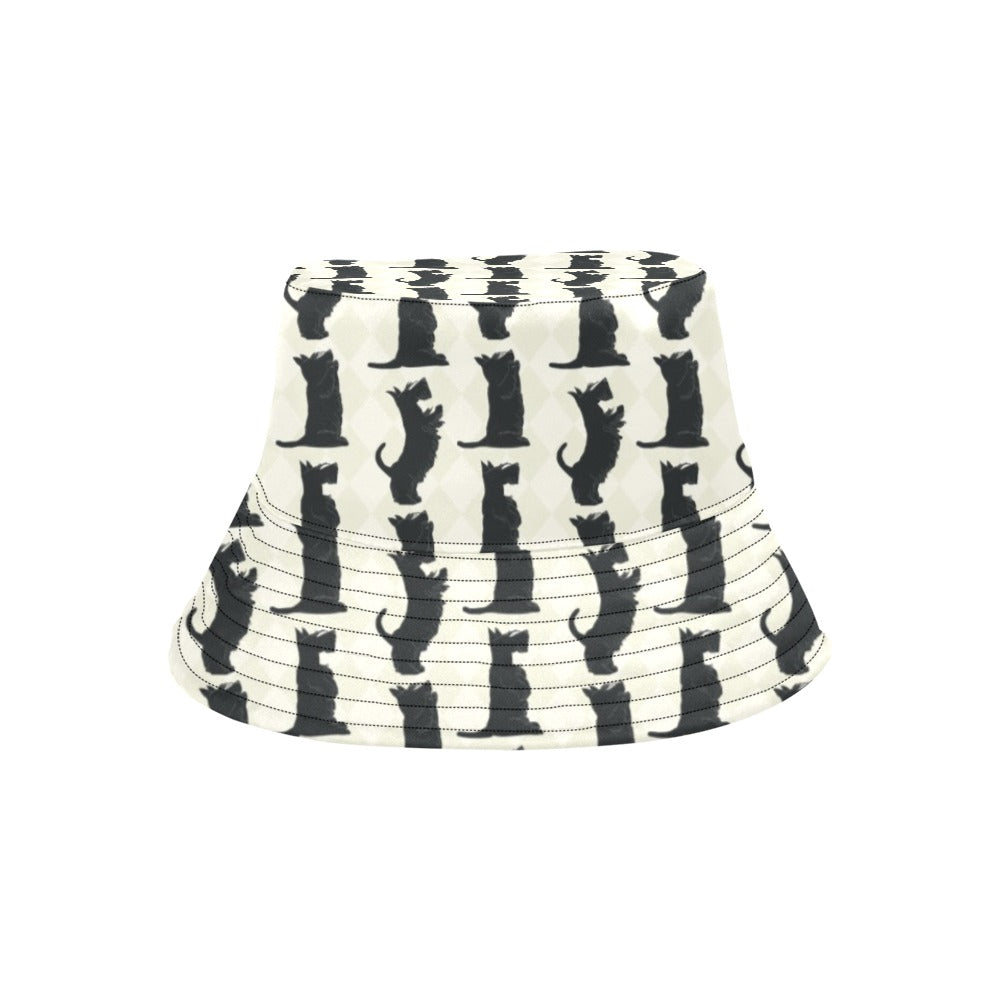 Scottish Terriers Print Design LKS309 Unisex Bucket Hat