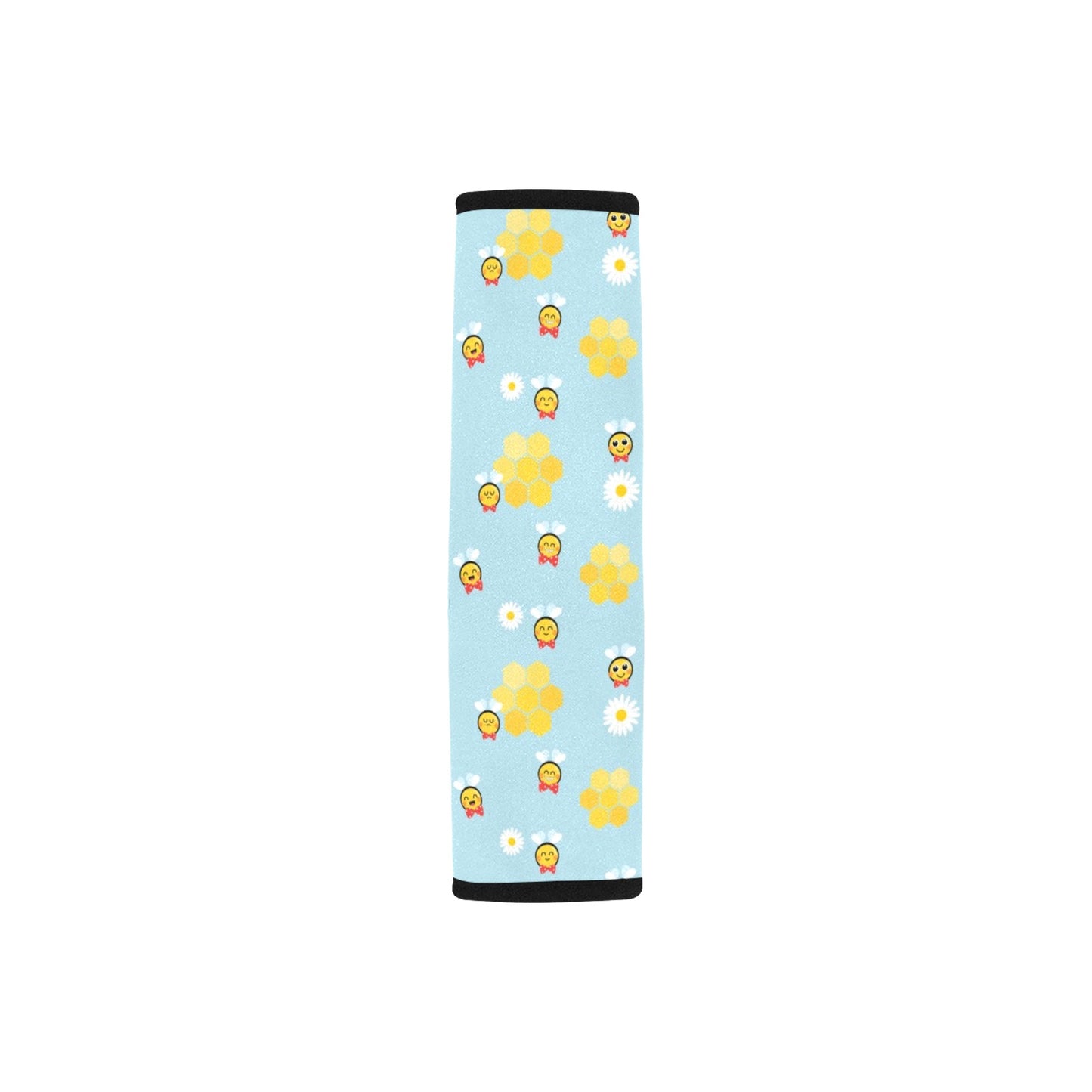 Bee Cute Print Design LKS304 Car Seat Belt Cover