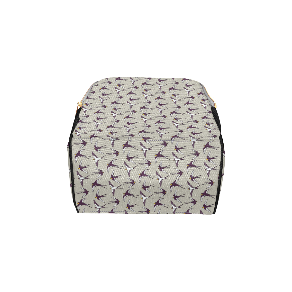 Swallow Bird Pattern Print Design 03 Diaper Bag Backpack