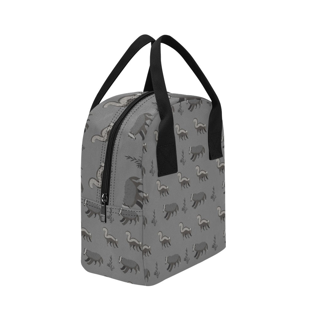 Skunk Print Design LKS301 Insulated Lunch Bag