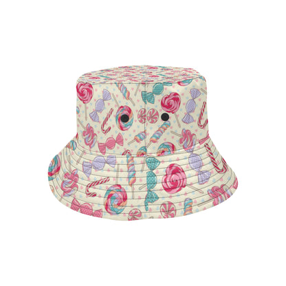 Candy Pattern Print Design CA04 Unisex Bucket Hat