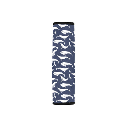 Whale Print Design LKS308 Car Seat Belt Cover