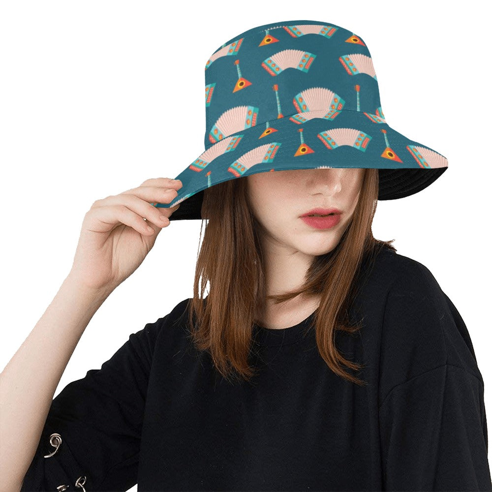 Accordion Print Design LKS402 Unisex Bucket Hat