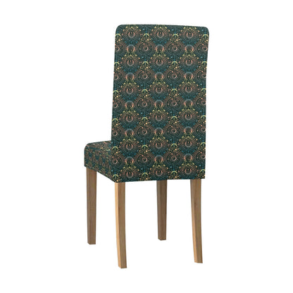 Sun Moon Print Design LKS307 Dining Chair Slipcover