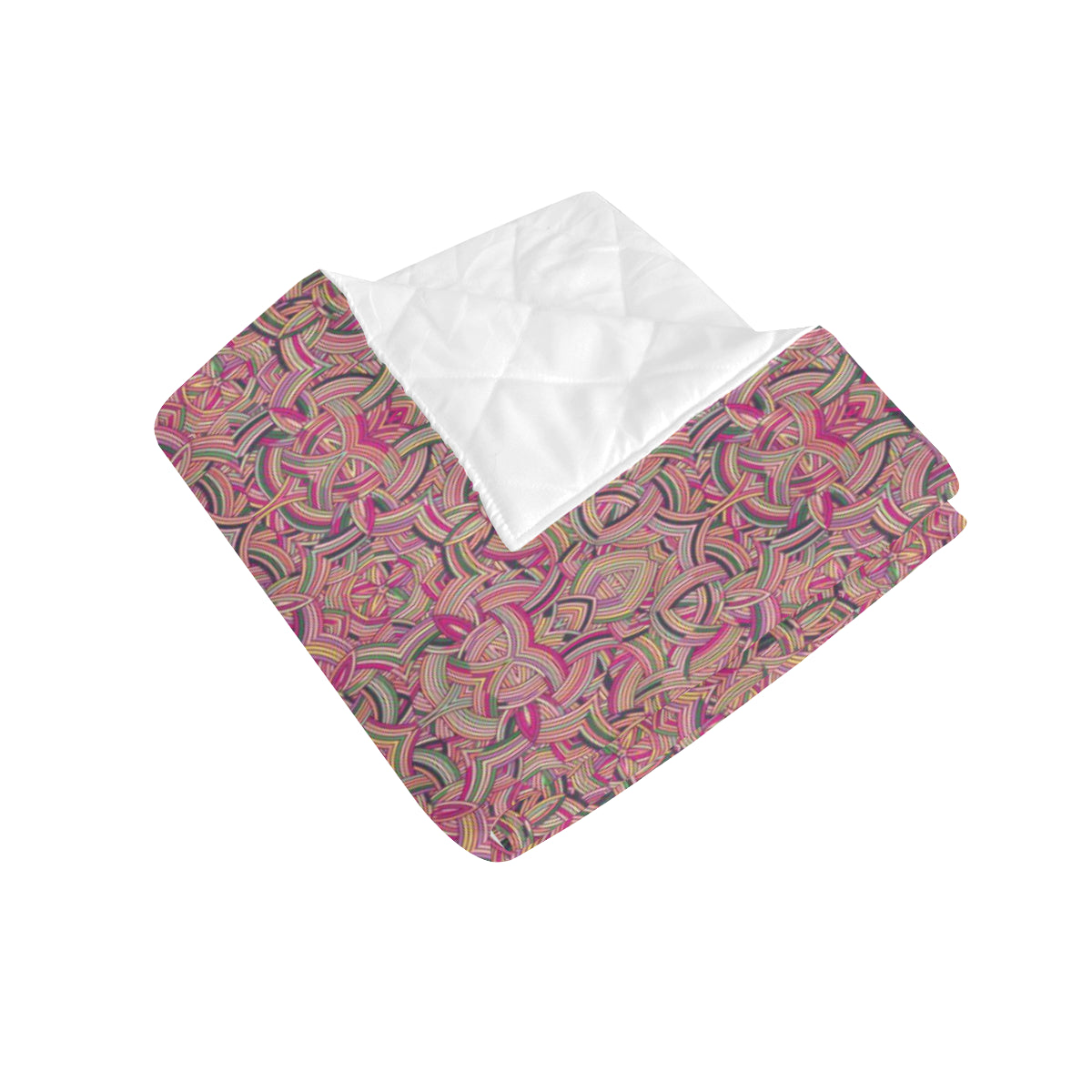 Celtic Pattern Print Design 04 Premium Quilt