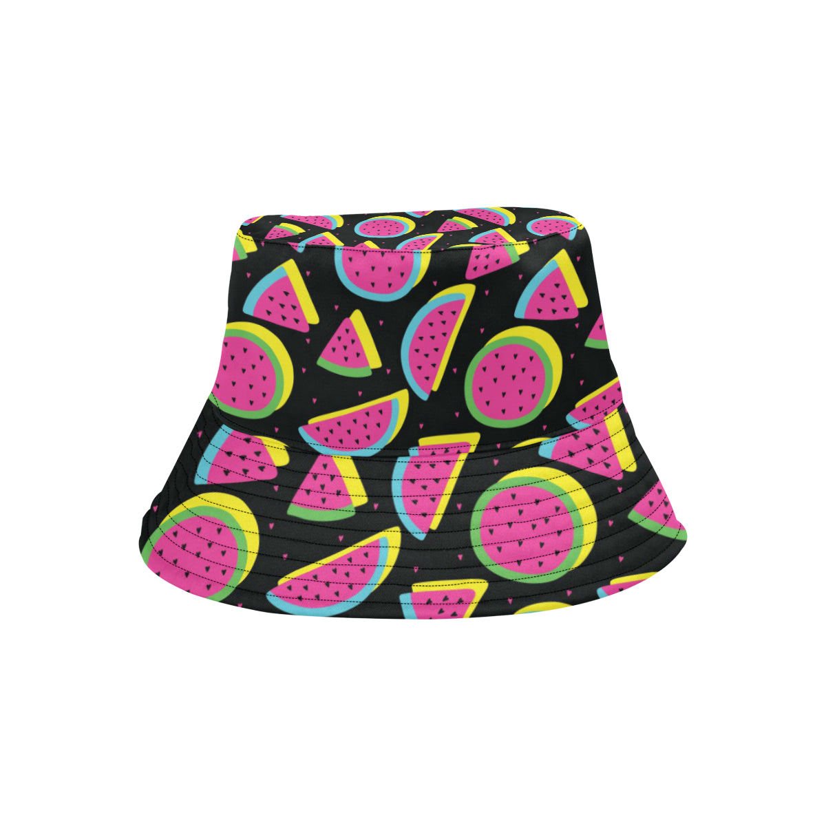 Watermelon Pattern Print Design WM07 Unisex Bucket Hat