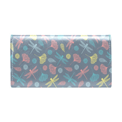 Dragonfly Print Design LKS403 Women's Trifold Wallet