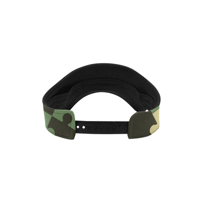 Puzzle Camo Pattern Print Design A03 Unisex Sun Visor