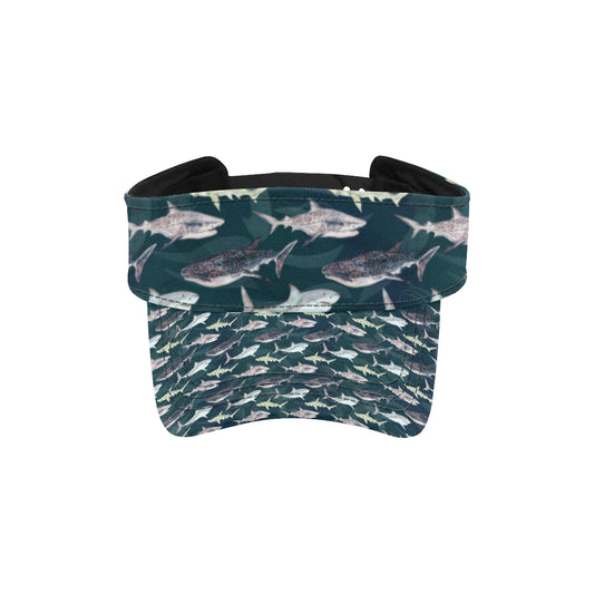 Shark Pattern Print Unisex Sun Visor