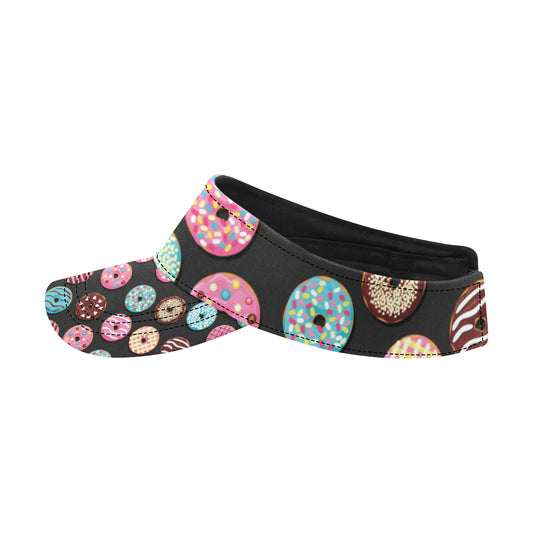 Donut Pattern Print Design DN02 Unisex Sun Visor
