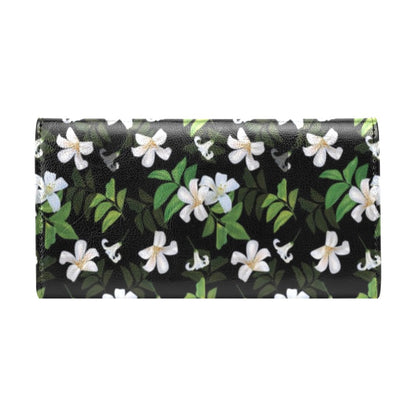 Sampaguita Print Design LKS301 Women's Trifold Wallet