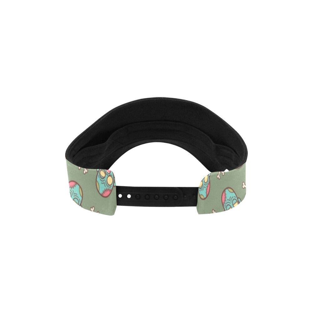 Zombie Print Design LKS301 Unisex Sun Visor