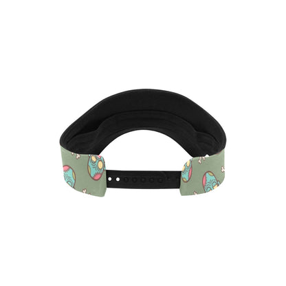 Zombie Print Design LKS301 Unisex Sun Visor