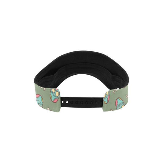 Zombie Print Design LKS301 Unisex Sun Visor