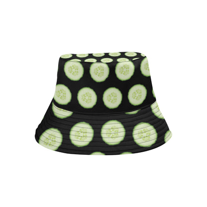 Cucumber Pattern Print Design CC02 Unisex Bucket Hat