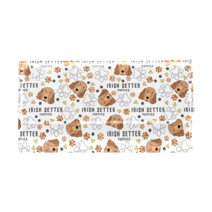 Setters Irish Print Design LKS301 Women's Trifold Wallet