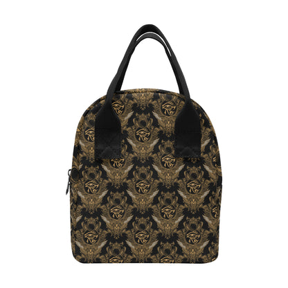 Eye of Horus Mandala Style Insulated Lunch Bag