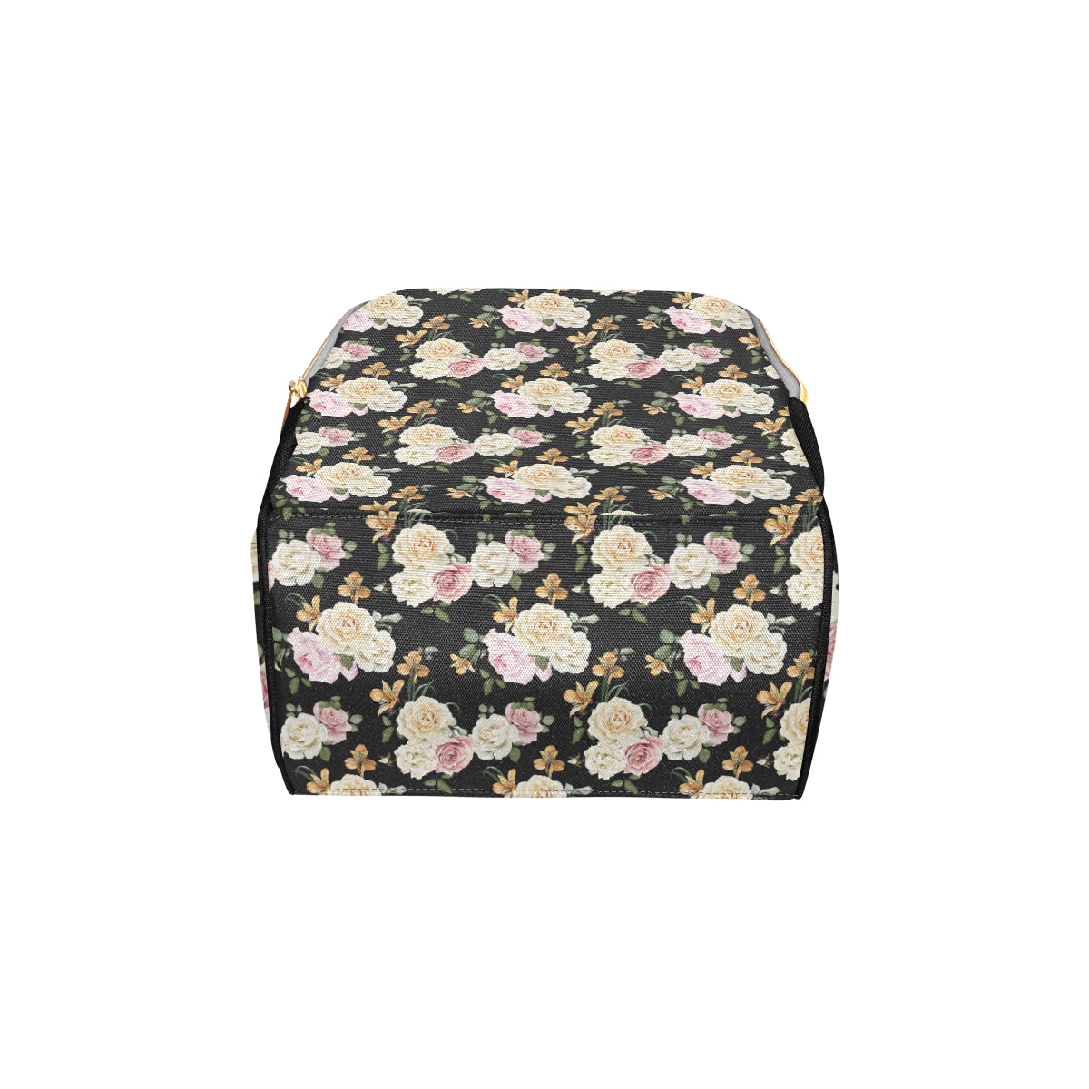 Rose Pattern Print Design A01 Diaper Bag Backpack