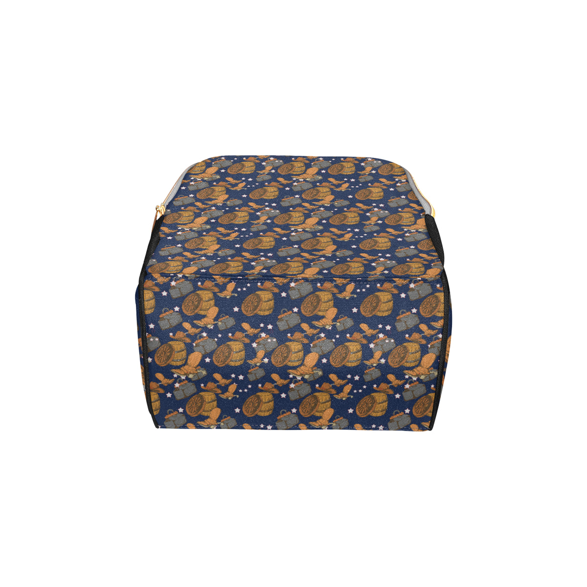 Cowboy Pattern Print Design 03 Diaper Bag Backpack