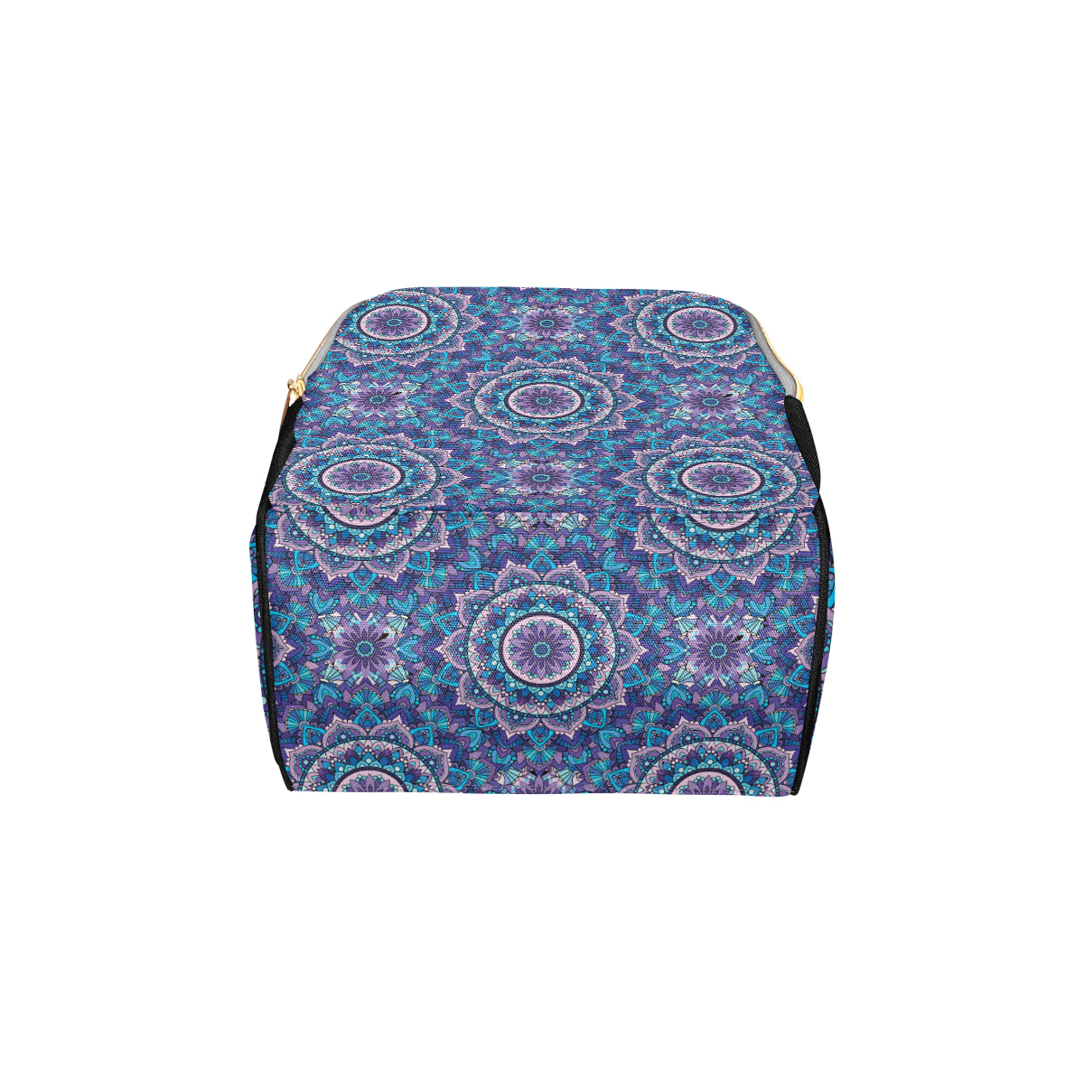 Mandala Pattern Print Design 04 Diaper Bag Backpack