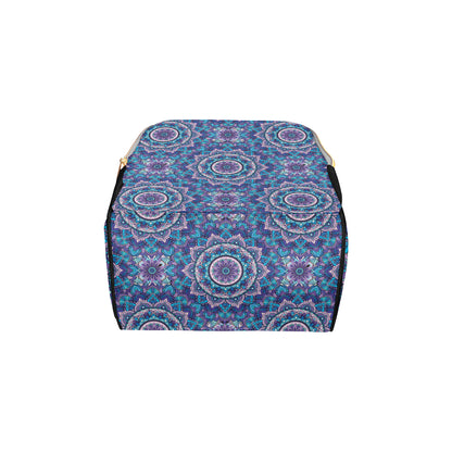 Mandala Pattern Print Design 04 Diaper Bag Backpack