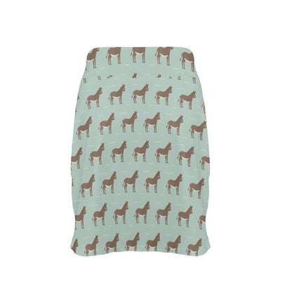 Donkey Print Design LKS402 17" Golf & Pickleball Skort with Pockets