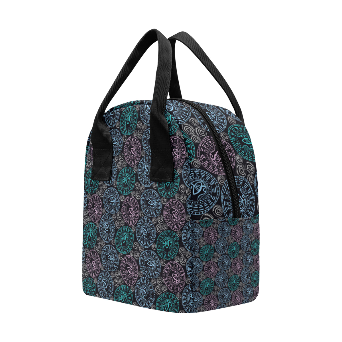 Eye of Horus Ethnic Pattern Insulated Lunch Bag