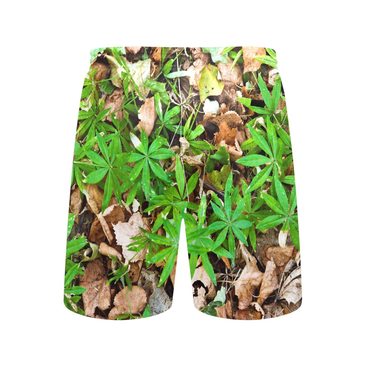 Camouflage Realistic Tree Fresh Print Men's Swim Trunks Beach Shorts