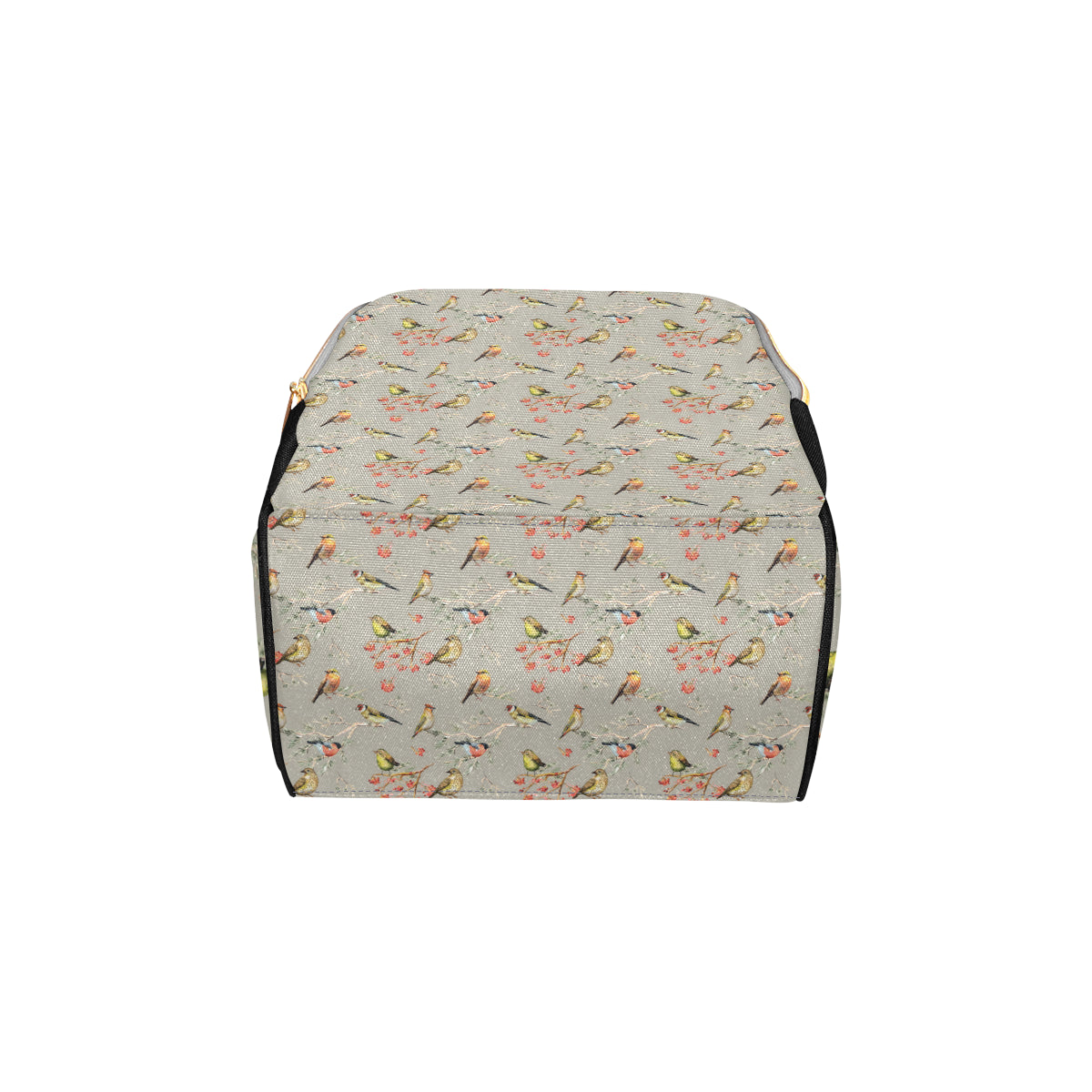 Birds Pattern Print Design 03 Diaper Bag Backpack