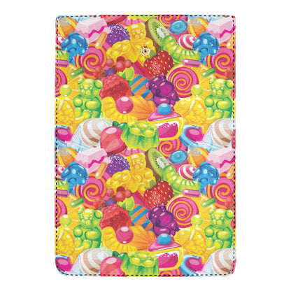 Candy Pattern Print Design CA01 Women's Trifold Wallet