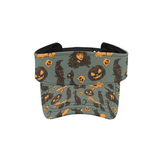 Witch Bat Halloween Print Design LKS305 Unisex Sun Visor