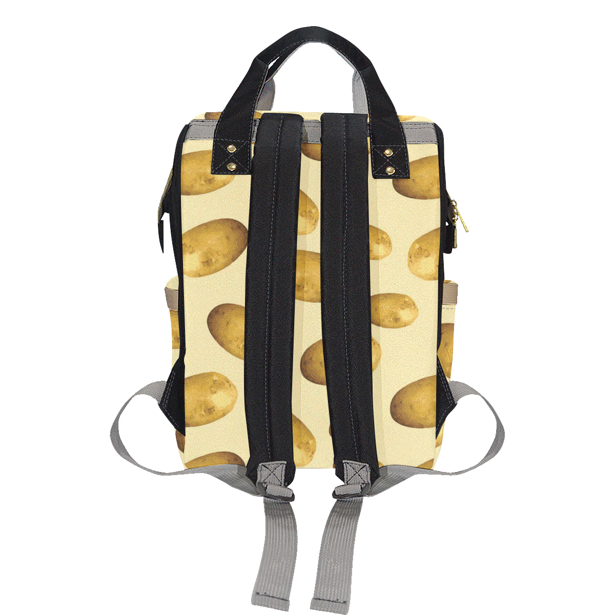 Potato Pattern Print Design A01 Diaper Bag Backpack