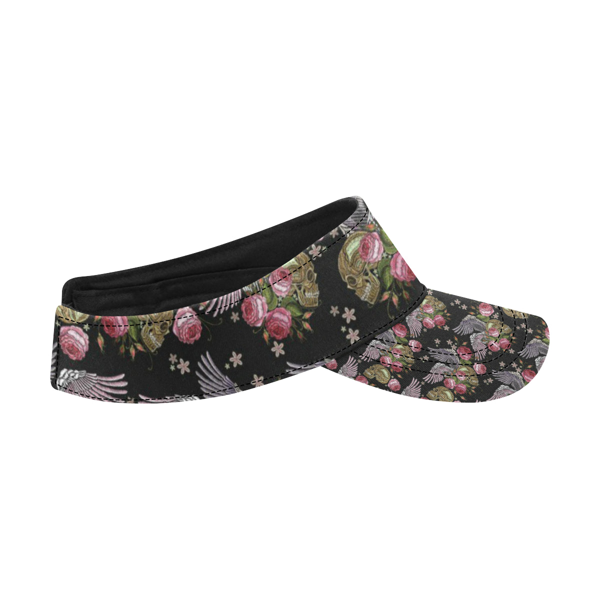 Angel Wings Pattern Print Design 06 Unisex Sun Visor